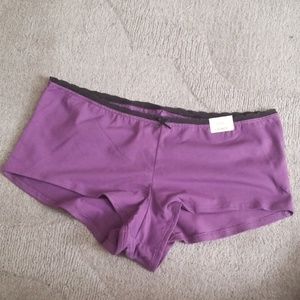 Cacique Boy Short Panty - Purple
